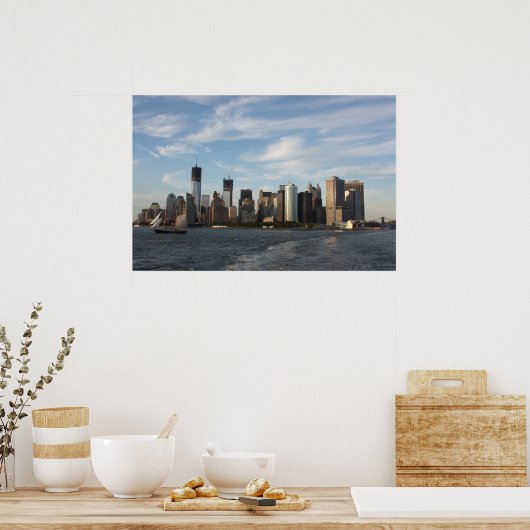 Lower Manhattan Skyline Poster (Küche)