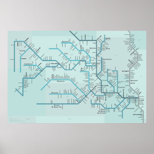 Lower Missouri Poster (Vorne)