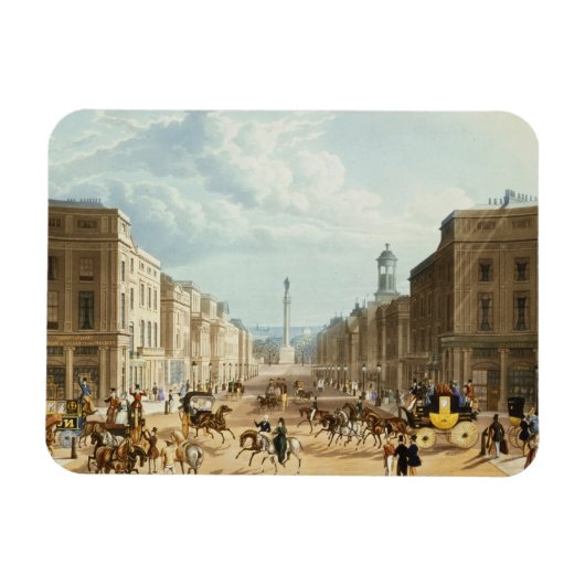 Lower Regent Street, Pub. by Ackermann, c.1835 (co Magnet (Horizontal)