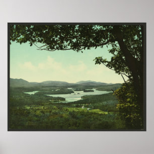 Lower Saranac Lake, Adirondacks Poster