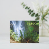 Lower South Falls Postkarte (Stehend Vorderseite)