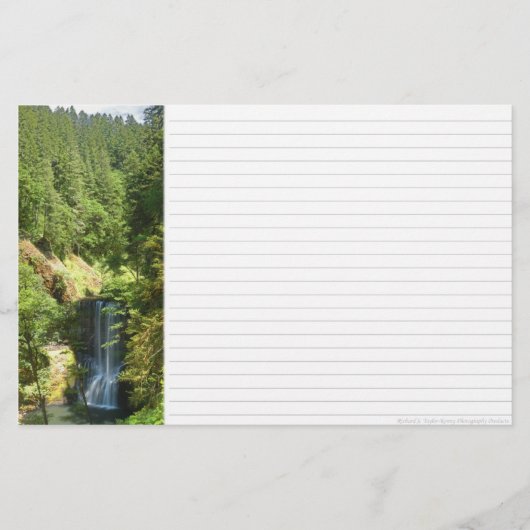 Lower South Falls Stationery Briefpapier (Vorderseite)