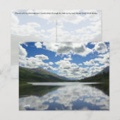 Lower Summit Lake - Postcard Postkarte (Vorne/Hinten)