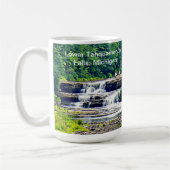 Lower Tahquamenon Falls Staat Park, MI Kaffeetasse (Links)