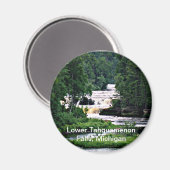 Lower Tahquamenon Falls Staat Park, Michigan Magnet (Vorderseite/Rückseite)