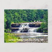 Lower Tahquamenon Falls Staat Park, Michigan Postkarte (Vorderseite)