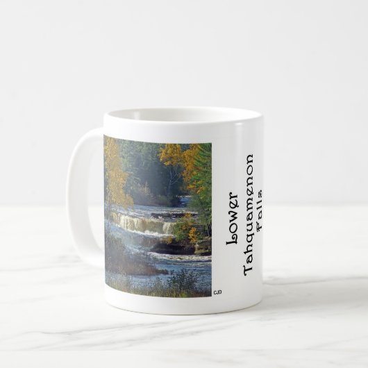 Lower Tahquamenon Falls Tasse (Vorderseite Links)