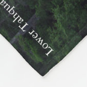 Lower Tahquamenon Falls Vlies Decke (Ecke)