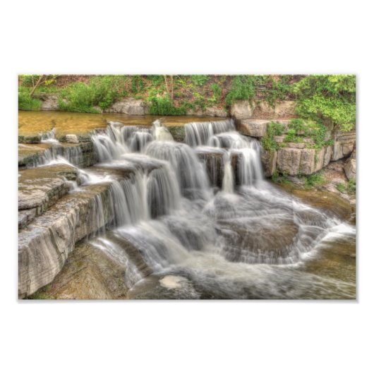 Lower Taughannock Falls, New York Fotodruck (Vorne)