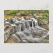 Lower Taughannock Falls, New York Postkarte (Vorderseite)