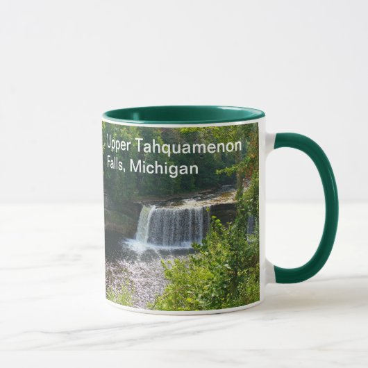 Lower & Upper Tahquamenon Falls Staat Park, MI Tasse (Rechts)