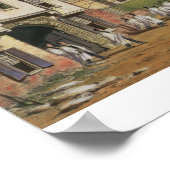 Lower Ward mit Blick auf die St. George's Kapelle Poster (Ecke)