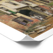 Lower Ward mit Blick auf die St. George's Kapelle  Poster (Ecke)