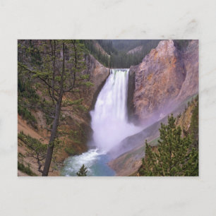 Lower Yellowstone Falls, Grand Canyon of Postkarte