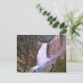 Lower Yellowstone Falls, Grand Canyon of Postkarte (Stehend Vorderseite)
