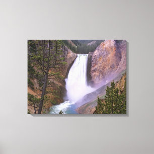 Lower Yellowstone Falls, Grand Canyon von Leinwanddruck