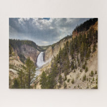 Lower Yellowstone Falls Jigsaw Puzzle