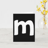 Lowercase Alphabet Karte (Gelbe Blume)