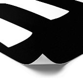 Lowercase Alphabet Poster (Ecke)