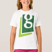 Lowercase G Girls T - Shirt (Vorderseite)
