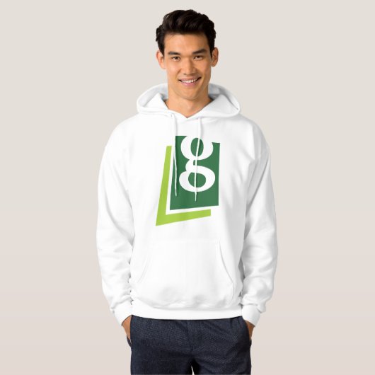 Lowercase G Mens Hoodie (Vorne ganz)