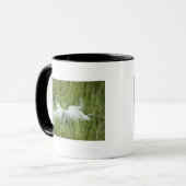 Löwerollen im hohen Gras, Afrika Tasse (Vorderseite Links)