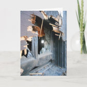 "Lowertown Depot Broken Window #2" Gut werden Karte (Vorderseite)