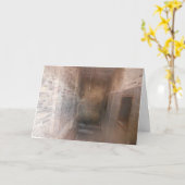 "Lowertown Depot Room" Hallowe'en card Karte (Gelbe Blume)