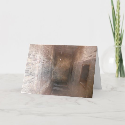 "Lowertown Depot Room" Hallowe'en card Karte (Vorderseite)