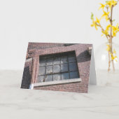 "Lowertown Depot Window & Drainpipe" wird gut Karte (Gelbe Blume)