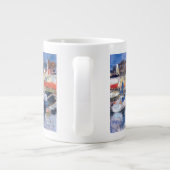 Lowestoft-Harbour View Jumbo-Tasse (Rückseite)