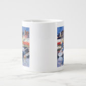 Lowestoft-Harbour View Jumbo-Tasse (Vorderseite)