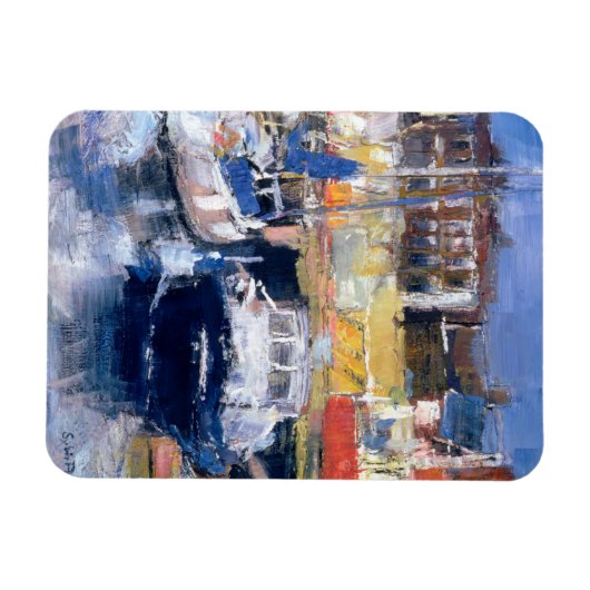 Lowestoft Harbour View Magnet (Horizontal)