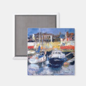Lowestoft Harbour View Magnet (Vorderseite/Rückseite)