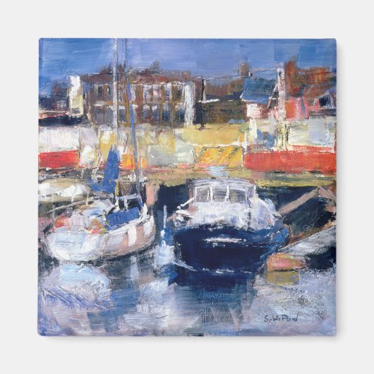 Lowestoft Harbour View Magnet (Vorne)
