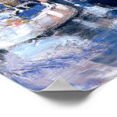 Lowestoft Harbour View Poster (Ecke)