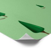 Loweswater Lake, Lake District, Reiseplan. Poster (Ecke)