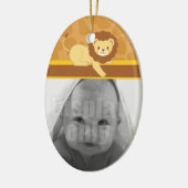 Löweverzierung Keramikornament (Links)