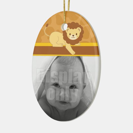 Löweverzierung Keramikornament (Links)