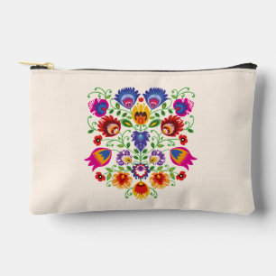 Lowicz Folk Mini-Tasche Zubehörtasche