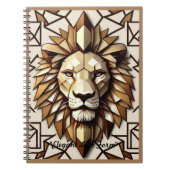 "Löwigs Würde" Notizblock (Vorderseite)