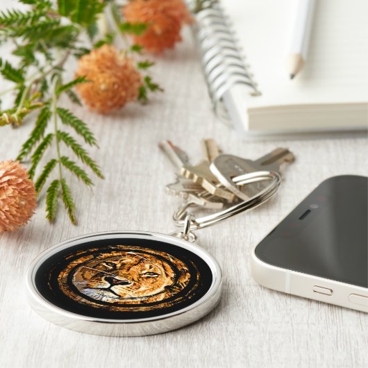 LÖWIN-GESICHT SCHLÜSSELANHÄNGER (Seite)