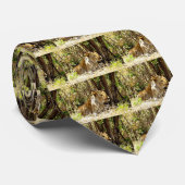 LÖWIN IN KENIA AFRIKA KRAWATTE (Gerollt)