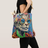 Löwin Iris Apfel Tasche (Von Nahem)