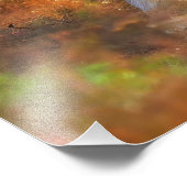 Löwin mit Jungtier Fotodruck (Ecke)