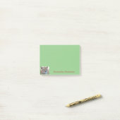 Löwin personalisiert post-it klebezettel (Auf Schreibtisch)