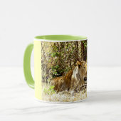 Löwin Tasse (Vorderseite Links)