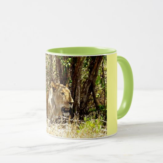 Löwin Tasse (VorderseiteRechts)