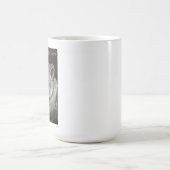 Löwin und Jungtier - Mut beginnt hier Kaffeetasse (Mittel)