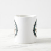 Löwinnenkönigin. Irland Kaffeetasse (Mittel)